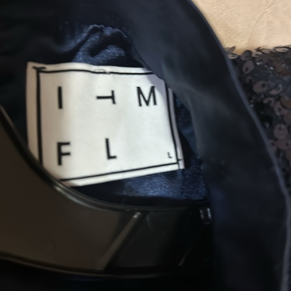 ITMFL High Neck Sequence Dress - Picture 6 of 6